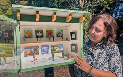 Good Things Come in Small Packages Valentina Messina’s miniture gallery is no small addition to West Ashley’s art scene